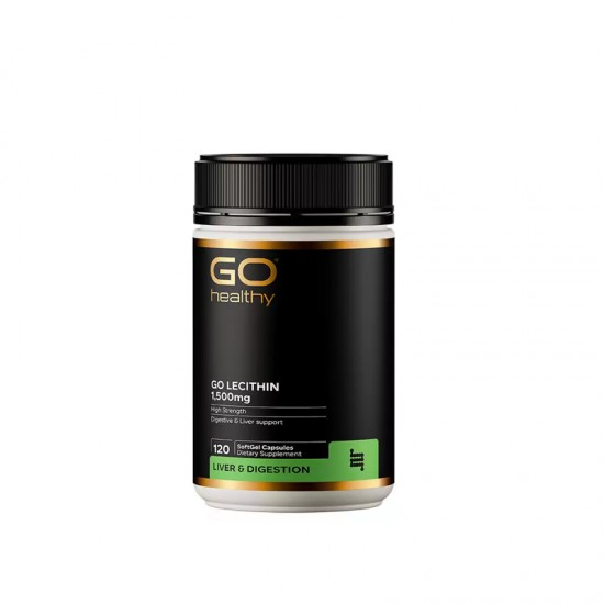Go Healthy 高之源 大豆卵磷脂1500mg120粒 保质期2027.11